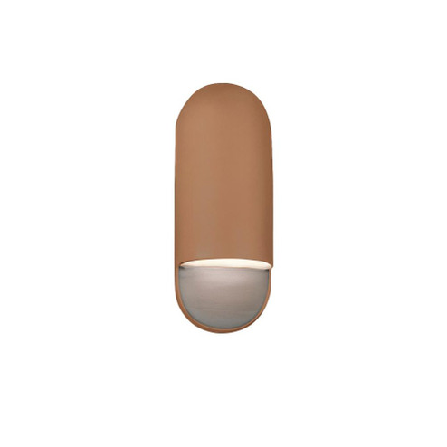 Small ADA Capsule Wall Sconce (254|CER-5620-ADOB)