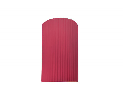 Small ADA LED Pleated Cylinder (Outdoor) (254|CER-5740W-CRSE)