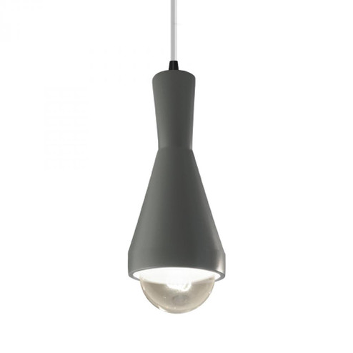 Erlen 1-Light Pendant (254|CER-6520-PWGN-MBLK-WTCD-LED1-700)