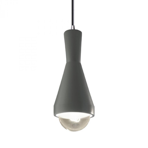 Erlen 1-Light Pendant (254|CER-6520-PWGN-CROM-BKCD)