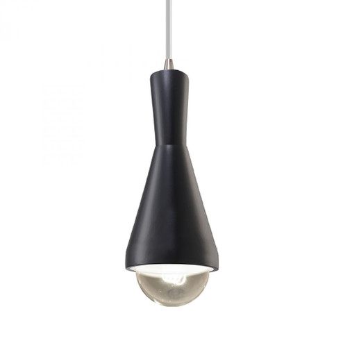 Erlen 1-Light Pendant (254|CER-6520-CRB-NCKL-WTCD)