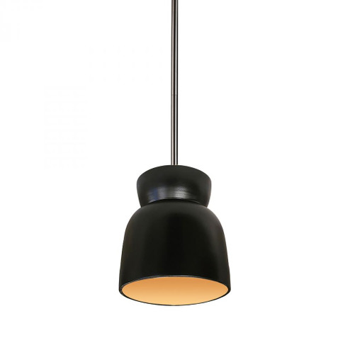 Large Hourglass Pendant (254|CER-6515-CBGD-NCKL-RIGID)