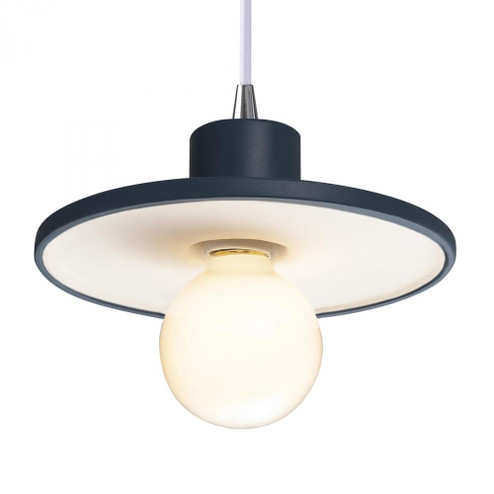 Saucer Pendant (254|CER-6325-MDMT-CROM-WTCD)