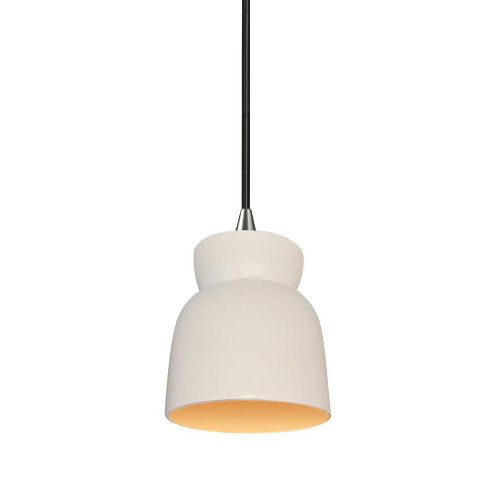 Large Hourglass Pendant (254|CER-6515-MTGD-NCKL-BKCD)