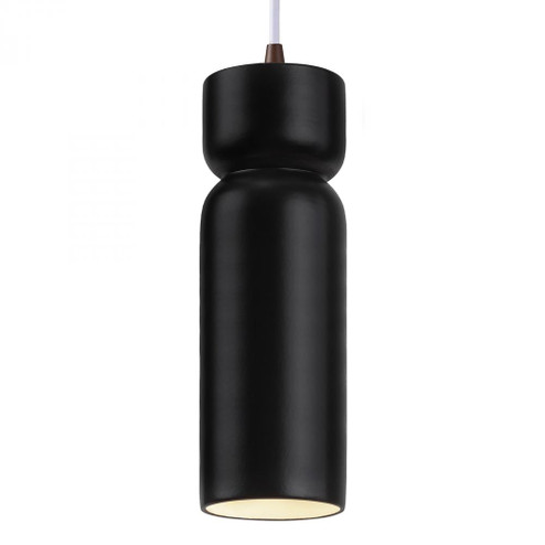 Tall Hourglass Pendant (254|CER-6510-CRB-DBRZ-WTCD)