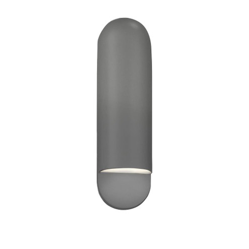 Large ADA Capsule Wall Sconce (254|CER-5630-GRY)