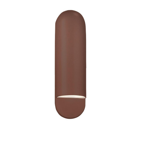 Large ADA Capsule Wall Sconce (254|CER-5630-CLAY)