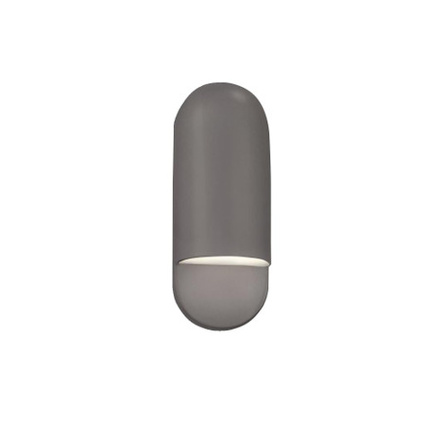 Small ADA Capsule Outdoor Wall Sconce (254|CER-5620W-GRY) Small ADA Capsule Outdoor Wall Sconce (254|CER-5620W-GRY)