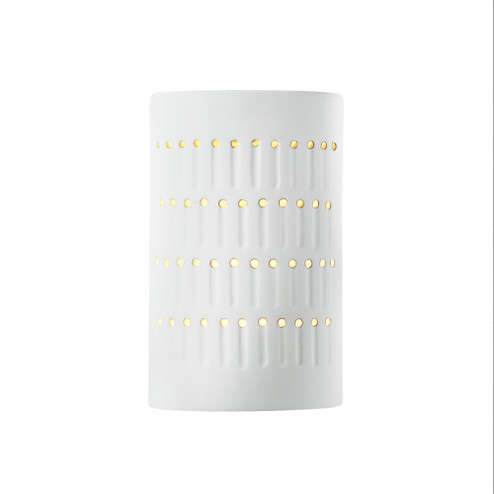 Small LED Cactus Cylinder - Open Top & Bottom (Outdoor) (254|CER-2285W-WTWT-LED1-1000)