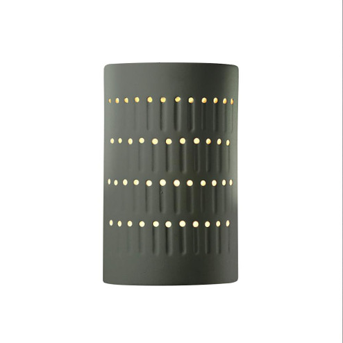 Small Cactus Cylinder - Open Top & Bottom (Outdoor) (254|CER-2285W-PWGN)