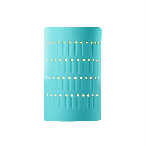 Small LED Cactus Cylinder - Open Top & Bottom (254|CER-2285-RFPL-LED1-1000)