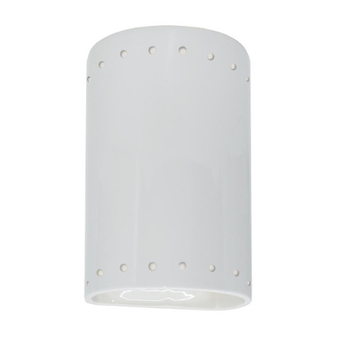 Small Cylinder w/ Perfs - Open Top & Bottom (254|CER-0995-WTWT)
