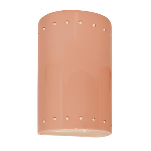 Small LED Cylinder w/ Perfs - Open Top & Bottom (254|CER-0995-BSH-LED1-1000)