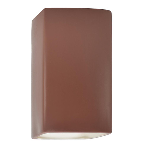 Large LED Rectangle - Open Top & Bottom (Outdoor) (254|CER-0955W-CLAY-LED1-1000)