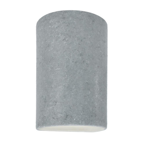 Small LED Cylinder - Open Top & Bottom (Outdoor) (254|CER-0945W-CONC-LED1-1000)