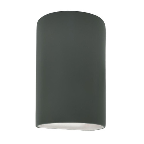 Small Cylinder - Closed Top (Outdoor) (254|CER-0940W-PWGN)