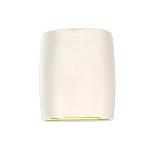 Small Wide ADA Outdoor LED Cylinder - Open Top & Bottom (254|CER-8857W-MAT)