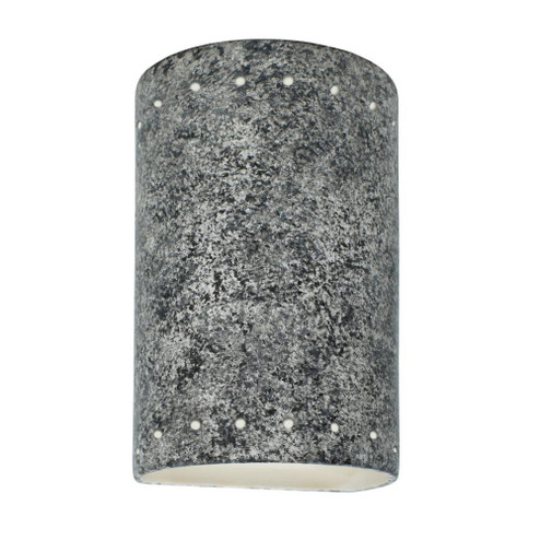 Small ADA Cylinder w/ Perfs - Open Top & Bottom (254|CER-5995W-GRAN)
