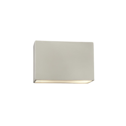 Small ADA Outdoor LED Wide Rectangle - Open Top & Bottom (254|CER-5645W-MAT)