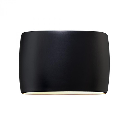 Wide ADA Large Oval LED Wall Sconce - Open Top & Bottom (254|CER-8899-CRB-LED2-2000)