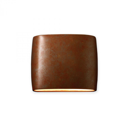 Wide ADA Oval LED Wall Sconce - Closed Top (254|CER-8850-PATR-LED2-2000)