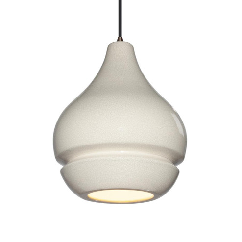 Arabesque 1-Light Pendant (254|CER-6400-CRK-DBRZ-BKCD)