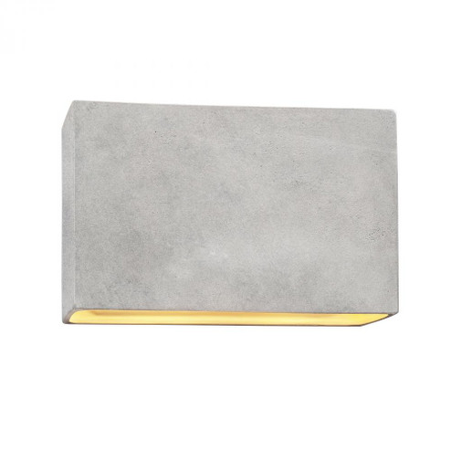 Really Big ADA Rectangle (Outdoor) LED Wall Sconce - Closed Top (254|CER-5658W-CONC-LED2-2000)