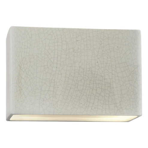 Large ADA Wide Rectangle LED Wall Sconce - Closed Top (254|CER-5650-CRK-LED2-2000)
