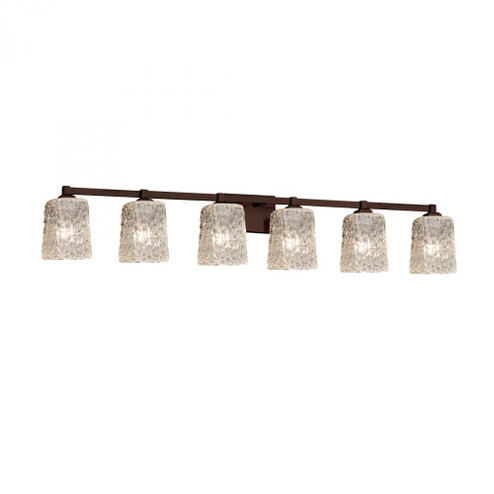 Regency 6-Light LED Bath Bar (254|GLA-8436-26-CLRT-DBRZ-LED6-4200)