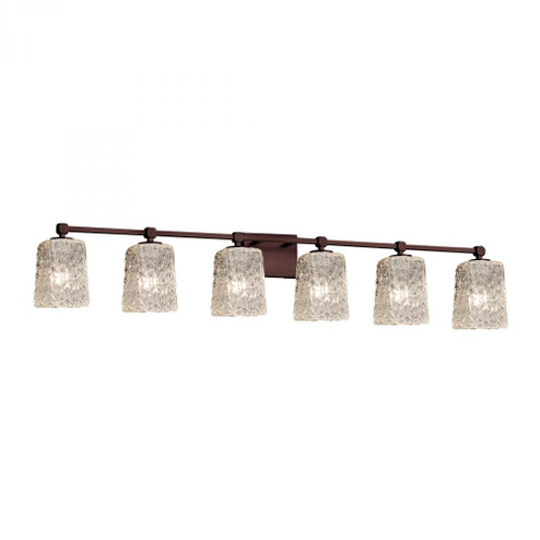 Tetra 6-Light Bath Bar (254|GLA-8426-26-CLRT-DBRZ)