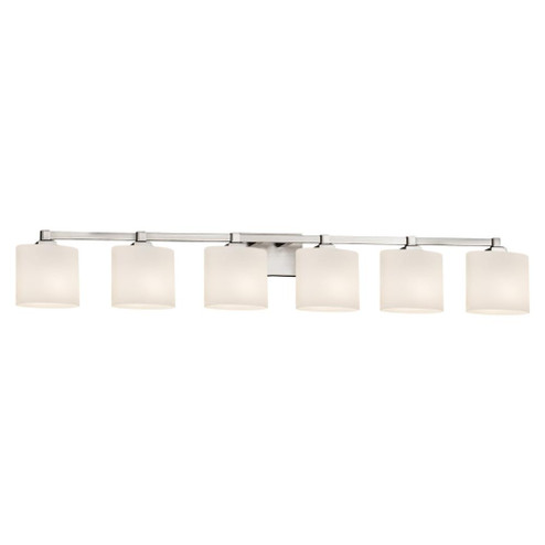 Regency 6-Light LED Bath Bar (254|FSN-8436-30-OPAL-NCKL-LED6-4200)