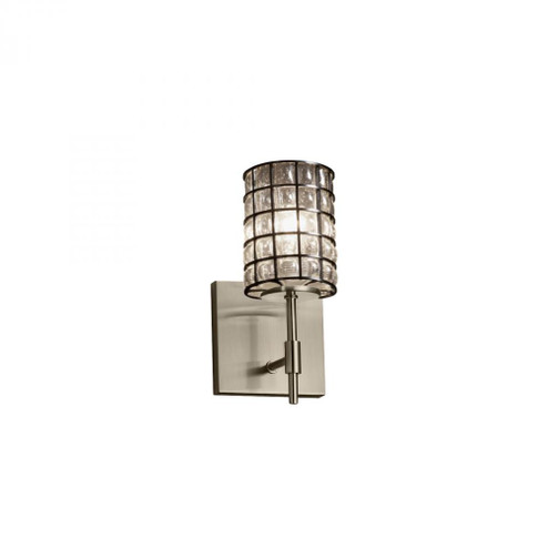 Union 1-Light LED Wall Sconce (Short) (254|WGL-8411-10-GRCB-NCKL-LED1-700)