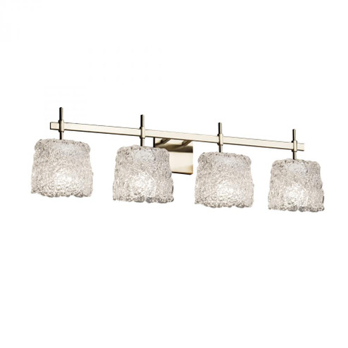 Union 4-Light LED Bath Bar (254|GLA-8414-30-LACE-NCKL-LED4-2800)