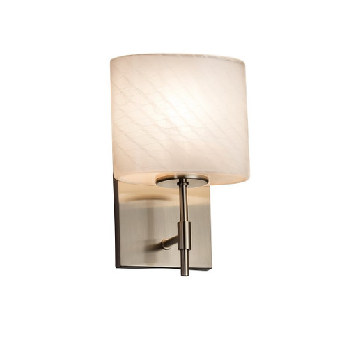 Union 1-Light Wall Sconce (Short) (254|FSN-8411-30-WEVE-NCKL)