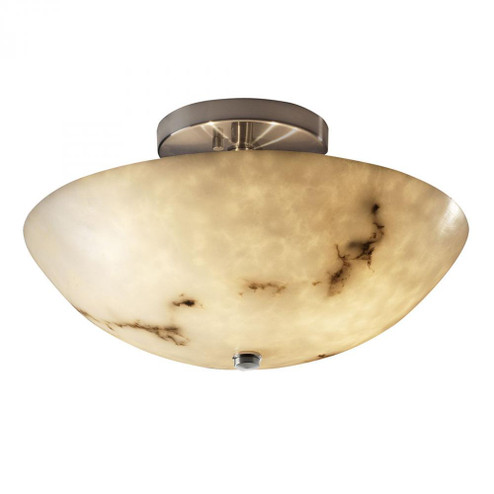 14'' LED Semi-Flush Bowl (254|FAL-9690-35-NCKL-LED2-2000)
