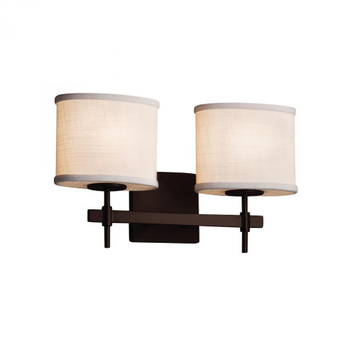 Union 2-Light Bath Bar (254|FAB-8412-30-WHTE-DBRZ)