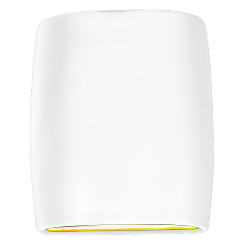 Small ADA Wide LED Cylinder - Open Top & Bottom (254|CER-8857-WHT-LED1-1000)
