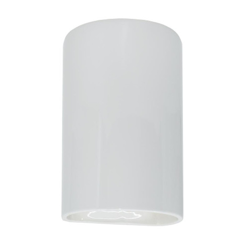 Small ADA LED Cylinder - Open Top & Bottom (254|CER-5945-WHT-LED1-1000)