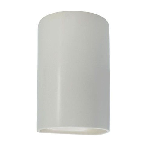 Small LED Cylinder - Closed Top (Outdoor) (254|CER-0940W-MAT-LED1-1000)
