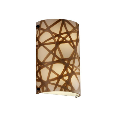 Finials LED Cylinder Wall Sconce (ADA) (254|3FRM-5541-CONN-DBRZ-LED1-1000)