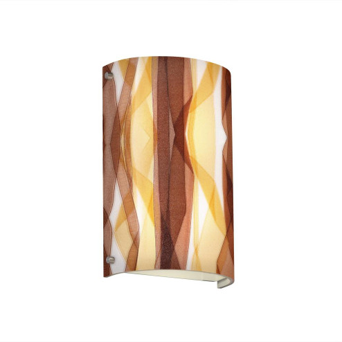 Finials Cylinder Wall Sconce (ADA) (254|3FRM-5541-TWRL-NCKL)