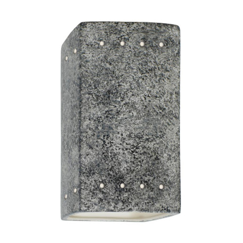 Small Rectangle w/ Perfs - Open Top & Bottom (254|CER-0925-GRAN)