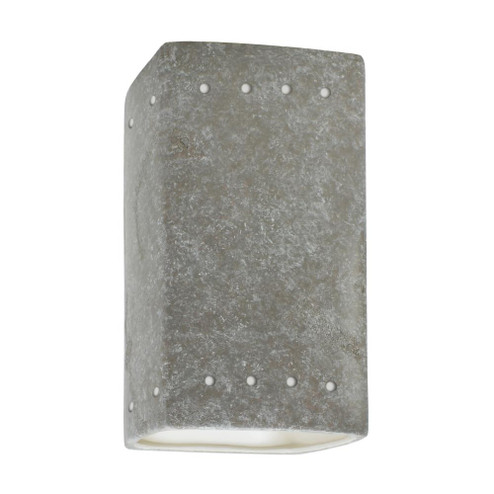 Small Rectangle w/ Perfs - Closed Top (254|CER-0920-TRAM)