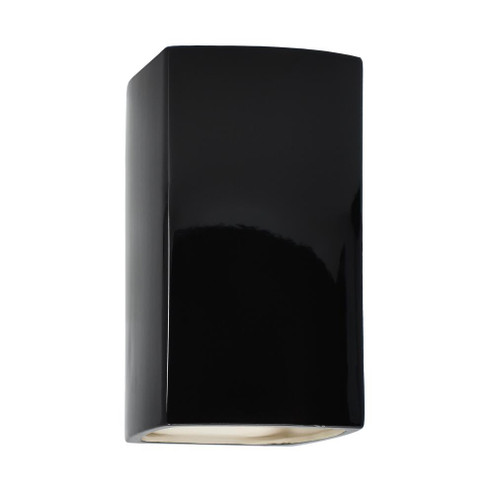 Small Rectangle - Open Top & Bottom (Outdoor) (254|CER-0915W-BLK)