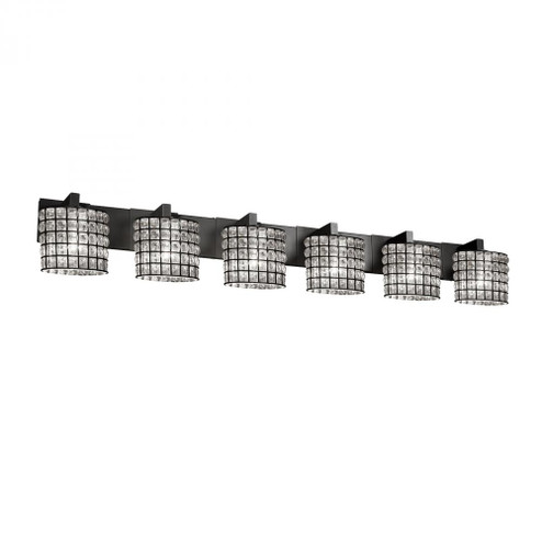 Modular 6-Light Bath Bar (254|WGL-8926-30-GRCB-MBLK)