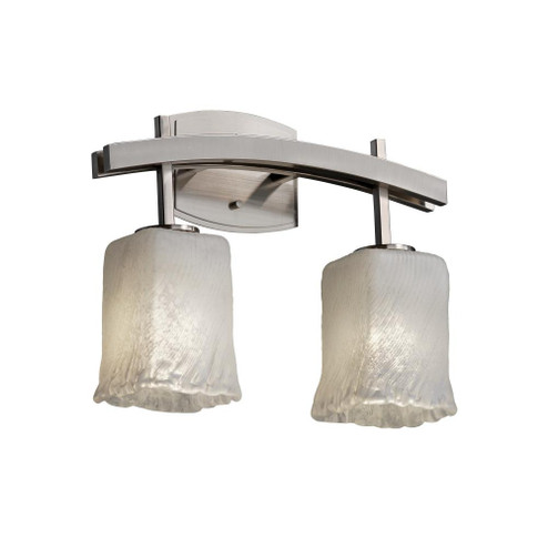 Archway 2-Light Bath Bar (254|GLA-8592-26-CLRT-NCKL)