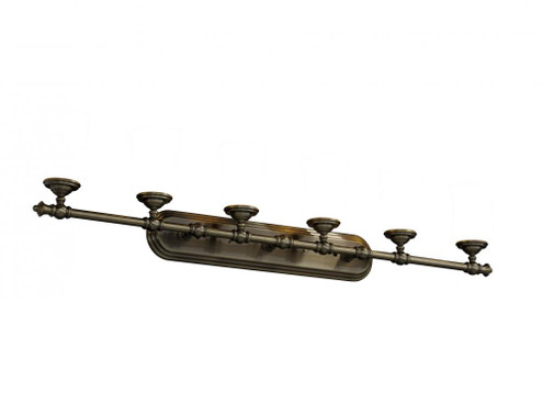 Tradition 6-Light Bath Bar (254|GLA-8526-20-LACE-DBRZ)