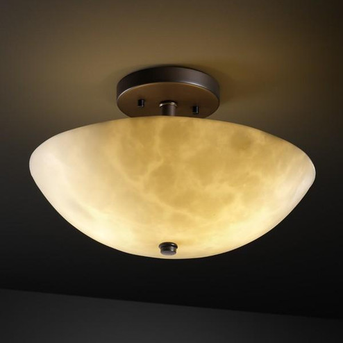 14'' Round Semi-Flush Bowl (254|CLD-9690-35-MBLK)
