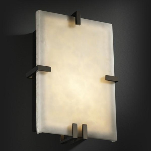 Clips Rectangle Wall Sconce (ADA) (254|CLD-5551-DBRZ)
