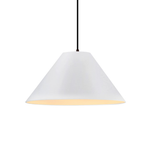 Large Avola 1-Light Pendant (254|CER-6645-BIS-DBRZ-BKCD)